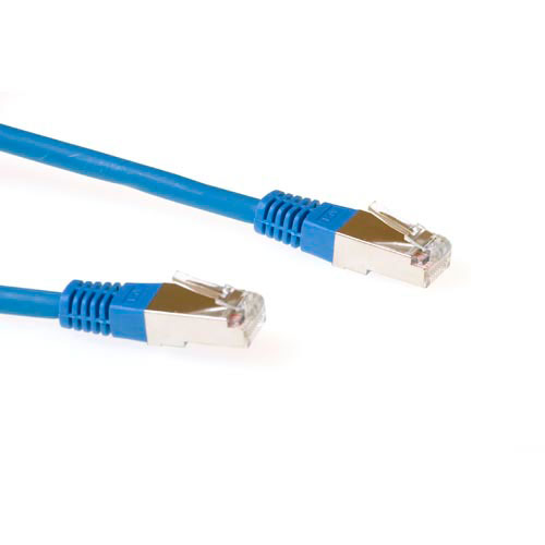 ACT Patchcord SSTP Category 6 PIMF, Blue 0.50M netværkskabel Blå 0,5 m