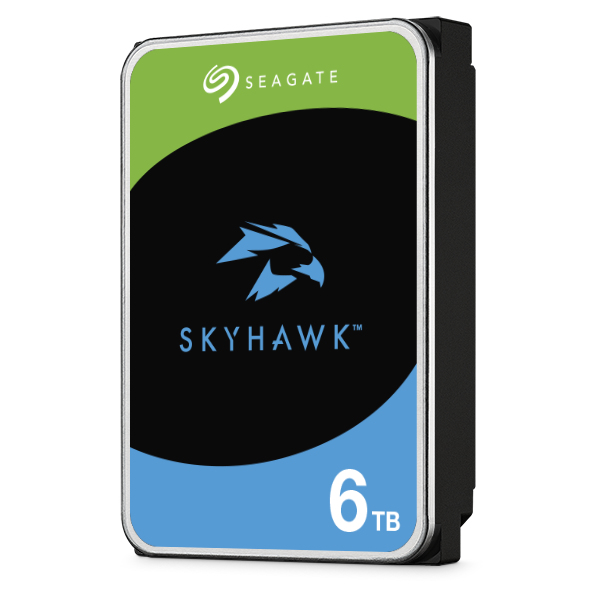 Seagate SkyHawk ST6000VX009 interna hårddiskar 6 TB 256 MB 3.5" Serial ATA III