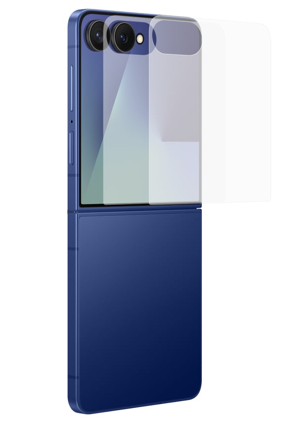 Samsung EF-UF766CTEGWW Skærm og -bagsidebeskytter til mobiltelefon Anti-genskin skærmbeskytter 2 stk