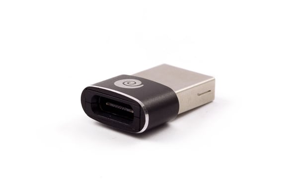 CoolBox COO-ADAPCUC2A kabelomvandlare (hane/hona) USB A USB C Svart