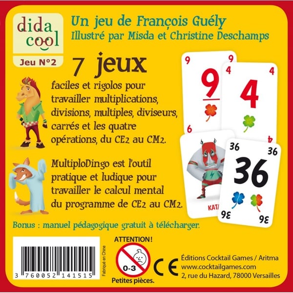 Asmodee CGMULT01 utbildningsleksaker