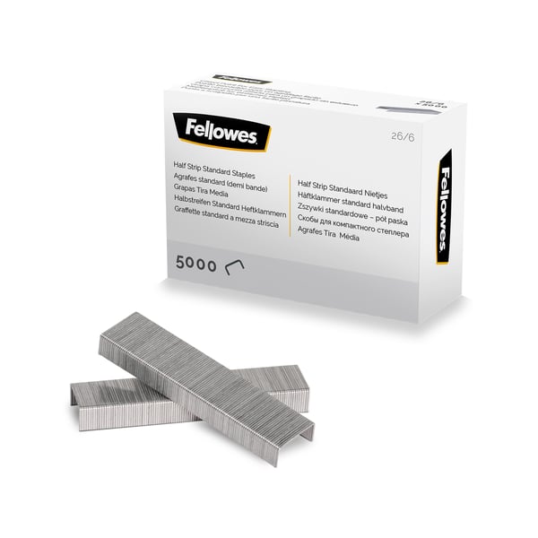 Fellowes 5117601 häftklamrar Häftklammersats 5000 klammer