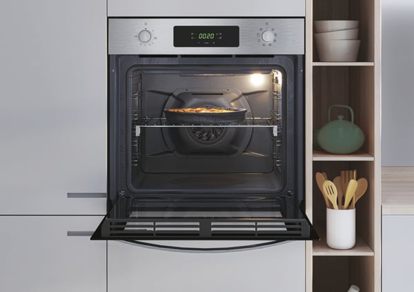 Candy Idea FIDCP X625 LIT 70 L Sort, Rustfrit stål
