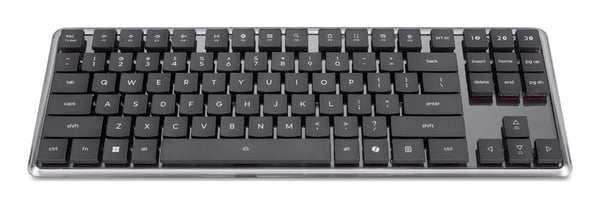 Lenovo 4Y41V37355 tastatur Hjemme/kontor USB + RF Wireless + Bluetooth Tysk Grå