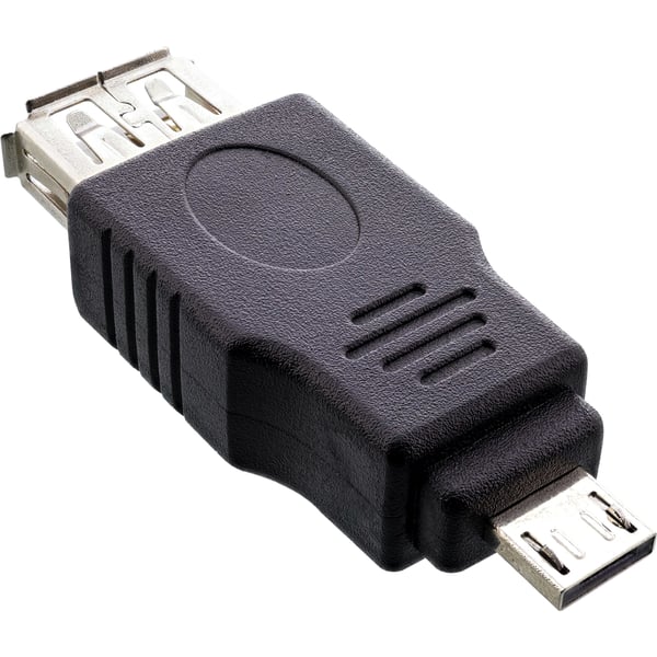 InLine 31600 kabel kønsskifter USB 2.0 A female USB A Sort