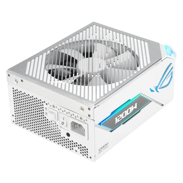 ASUS ROG -THOR-1200P3-WHITE-GAMING strömförsörjningsenheter 1200 W 20+4 pin ATX ATX Vit