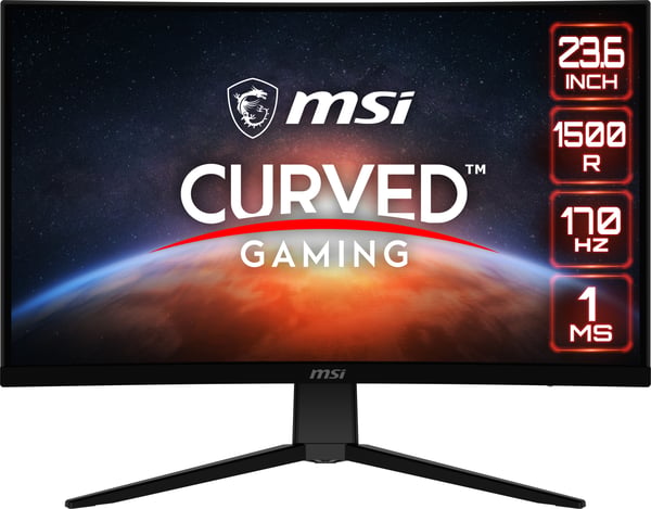 MSI G2422C computerskærm 59,9 cm (23.6") 1920 x 1080 pixel Fuld HD Sort