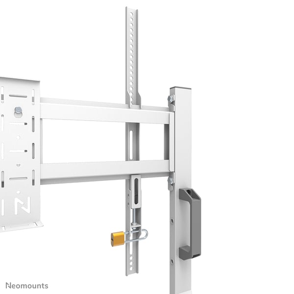 Neomounts FL50-525WH1 multimediavagnar & ställ Vit Plattskärm Multimediaställ på hjul