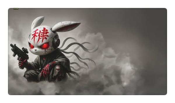HATOR Tonn EVO 3XL Angry bunny Gaming musemåtte Flerfarvet