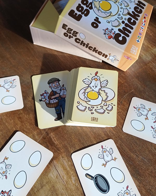 Tactic Egg or Chicken Korttipeli Perhe
