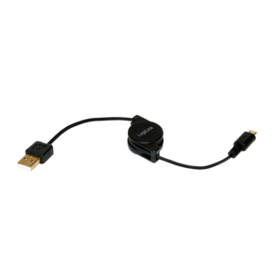LogiLink CU0090 USB-kablar USB 2.0 0,75 m USB A Micro-USB B Svart