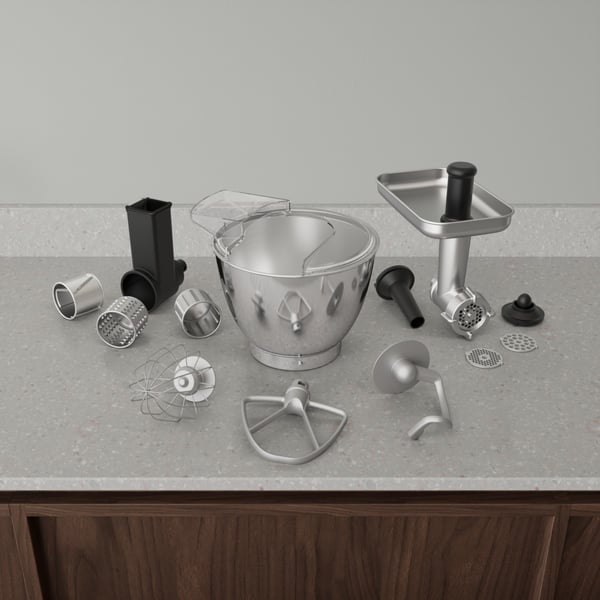 Electrolux E5KM1-6GBP matberedare 1200 W 5 l Svart, Grå