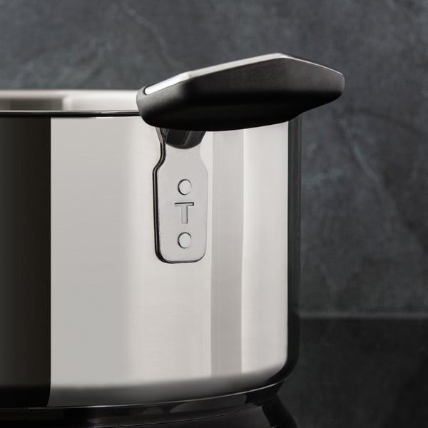 Tefal Emotion+ E3284644 sovsegryde Rund Rustfrit stål
