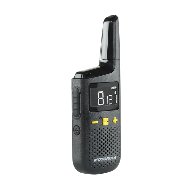 Motorola XT185 tvåvägsradio 16 kanaler 446.00625 - 446.19375 MHz Svart