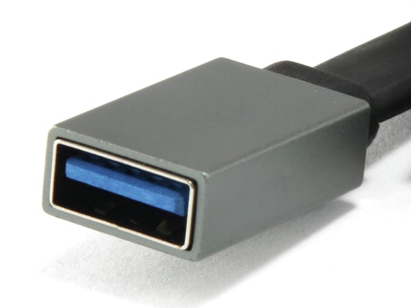 Conceptronic HUBBIES01G gränssnittshubbar USB 3.2 Gen 2 (3.1 Gen 2) Type-C 5000 Mbit/s Grå