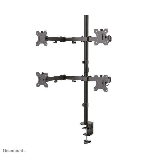 Neomounts FPMA-D550D4BLACK skærmbeslag og -stativer 81,3 cm (32") Skrivebord Sort