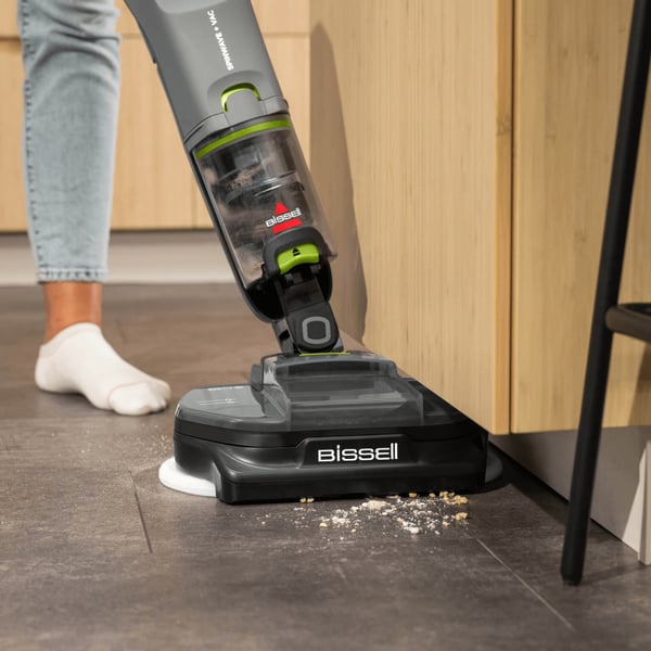 Bissell SpinWave + Vac Pet Pro Stick vakuum Batteri Tør&våd Cyclonisk Støvpose 0,4 L Sort, Grå