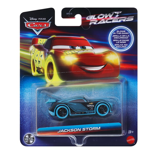 Disney Pixar Cars Disney and Pixar Cars Glow Racers Jackson Storm