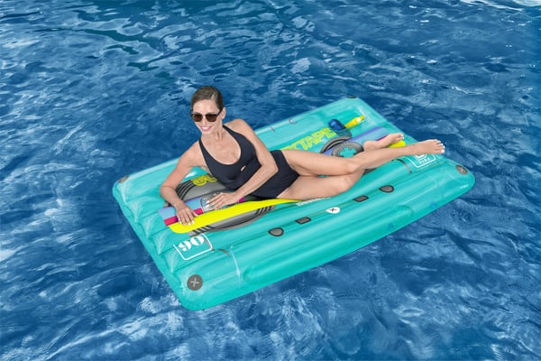 Bestway 43649 / 23 pool- och badmadrass Multifärg Bild