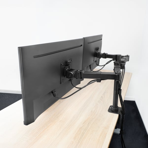 ACT AC8326 skærmbeslag og -stativer 86,4 cm (34") Skrivebord Sort
