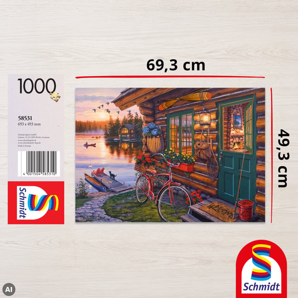 Schmidt® Spiele 58531 puslespil 1000 stk Andet
