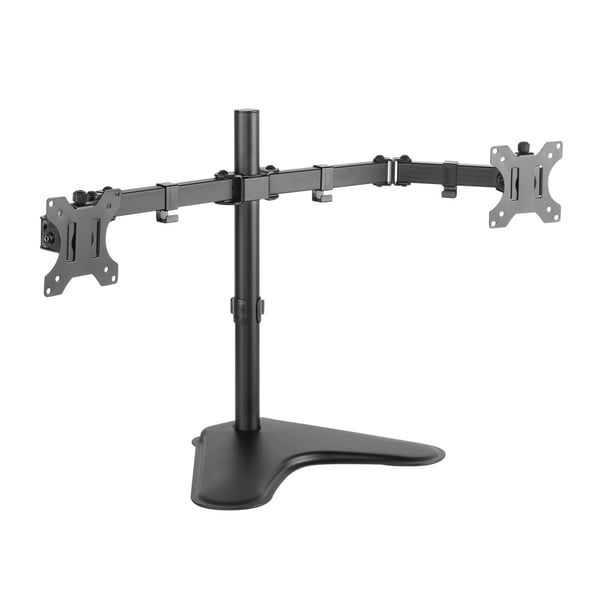 Techly ICA-LCD 2524 skærmbeslag og -stativer 81,3 cm (32") Skrivebord Sort