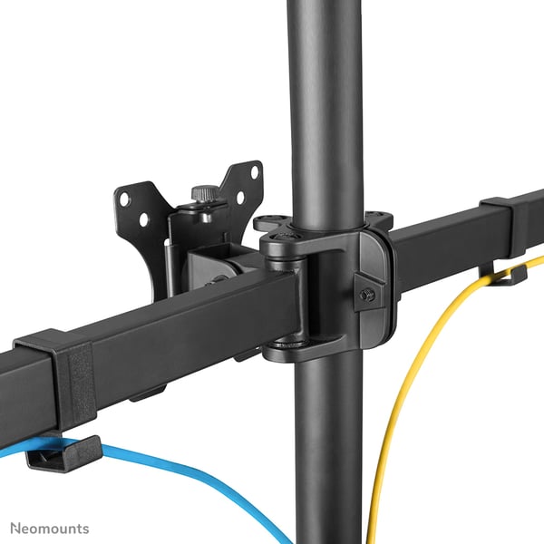 Neomounts FPMA-D550DD3BLACK skærmbeslag og -stativer 68,6 cm (27") Skrivebord Sort