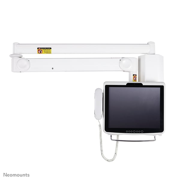 Neomounts FPMA-HAW100HC skærmbeslag og -stativer 81,3 cm (32") Væg Hvid