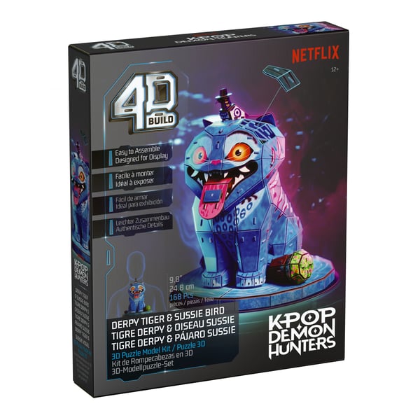 4D Build 6077589 puslespil 3D puslespil 200 stk Dyr
