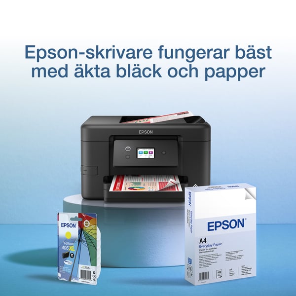 Epson Enpack, gul 406XL Umbrella DURABrite Ultra-bläck