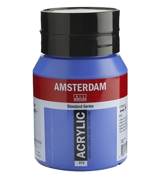 Amsterdam Standard akrylfärger 500 ml Blå Flaska