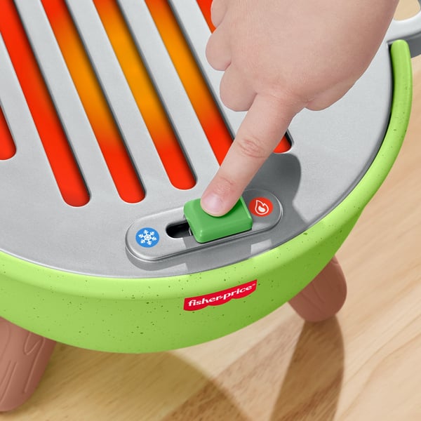 Fisher-Price Fisher-Price-madlegesæt Venskabsskoven Aktivitetsgrill for småbørn og ældre børn, 14 dele