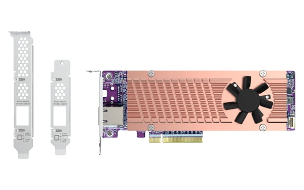 QNAP Card QM2 nätverkskort/adapters Intern PCIe, RJ-45