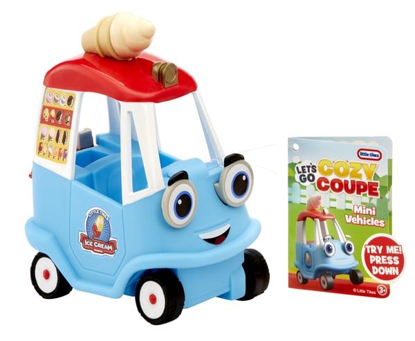 Little Tikes Let's Go Cozy Coupe - Ice Cream Truck Mini Vehicle