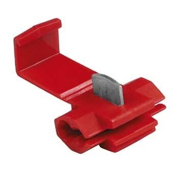 Hama Clamping Connector, red, 5 pieces sladdvindor Röd 5 styck