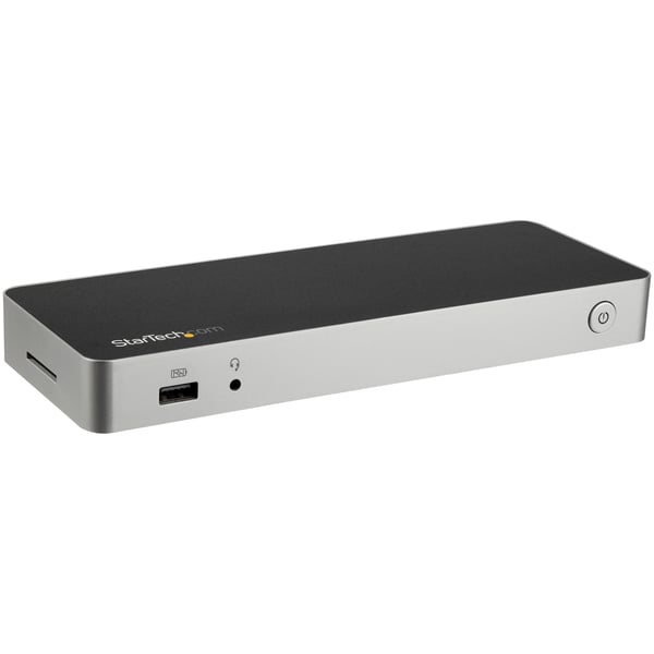 StarTech.com USB C-docka, dubbel bildskärm HDMI & DisplayPort 4K 30Hz, USB Type-C laptop-dockningsstation