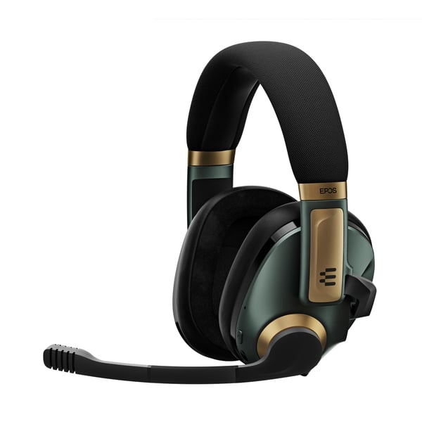 EPOS H3PRO Hybrid Kuulokkeet Langaton Pääpanta Pelaaminen Bluetooth Musta, Kulta, Vihreä