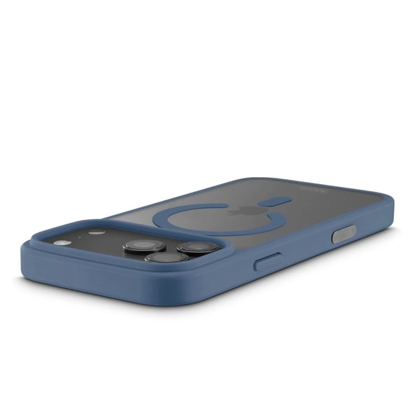 Hama Frame Protect mobiltelefon etui 17,5 cm (6.9") Cover Blå, Transparent
