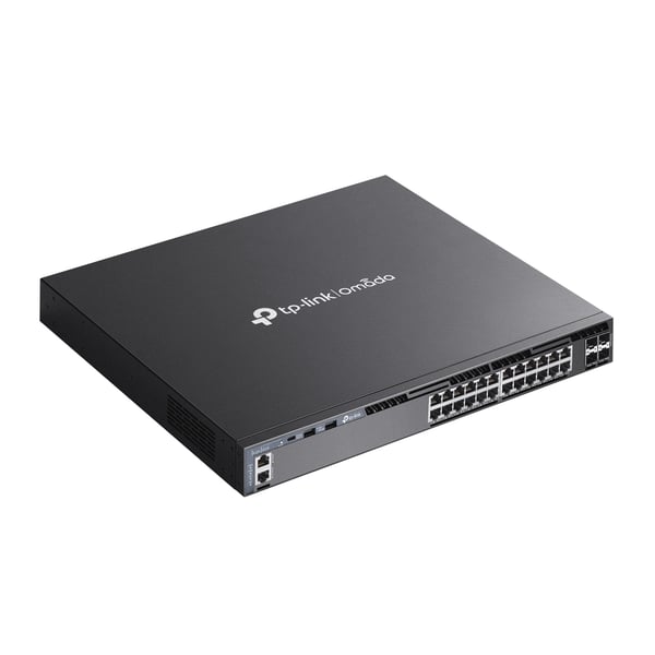 TP-Link Omada SG6428X netværksswitch Administreret L3 Gigabit Ethernet (10/100/1000) 1U Sort