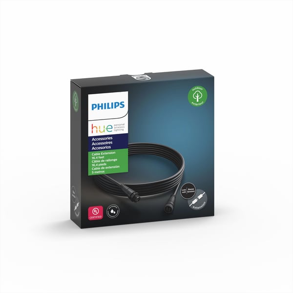 Philips Hue White and Color ambiance Jatkokaapeli ulkokäyttöön, 5 metriä