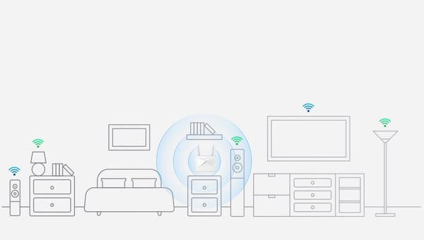 D-Link G415/E trådløs router Gigabit Ethernet Dual-band (2,4 GHz / 5 GHz) 4G Blå, Hvid