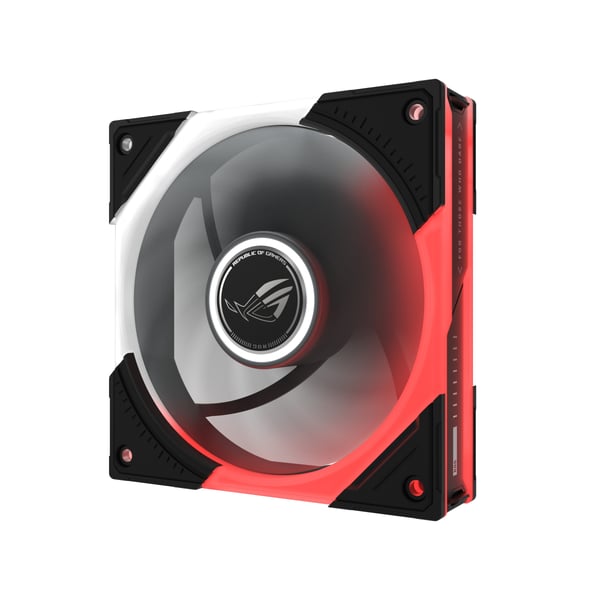 ASUS ROG Eurux GR120 ARGB Reverse Fan - Triple Pack Datorväska 12 cm Svart, Vit 3 styck