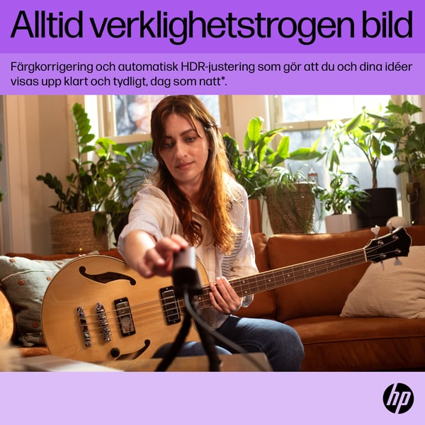 HP 965 4K-webbkamera för streaming