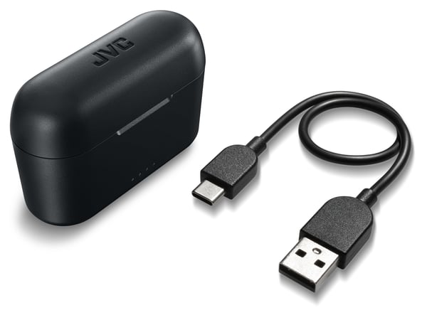 JVC HA-A3T Headset True Wireless Stereo (TWS) I öra Samtal/musik Bluetooth Svart