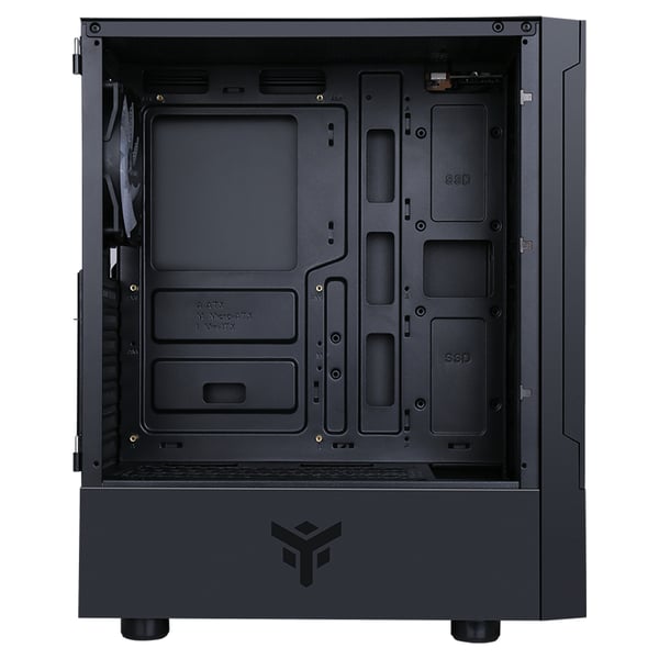 itek SIISBE 3.0 Midi Tower Svart