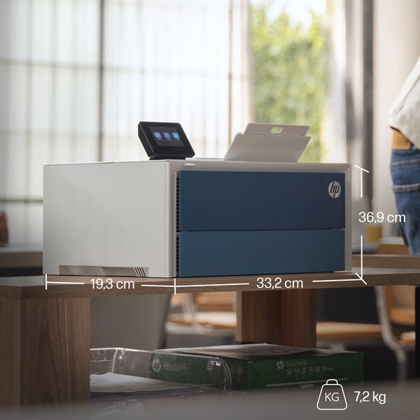 HP LaserJet Pro 4007dn Sort og hvid Printer, Kun ethernet