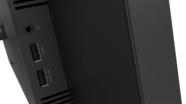 Lenovo ThinkVision T27q-20 computerskærm 68,6 cm (27") 2560 x 1440 pixel Quad HD LCD Sort