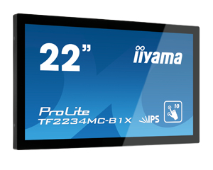 iiyama TF2234MC-B1X computerskærm 54,6 cm (21.5") 1920 x 1080 pixel Fuld HD LED Berøringsskærm Multibruger Sort