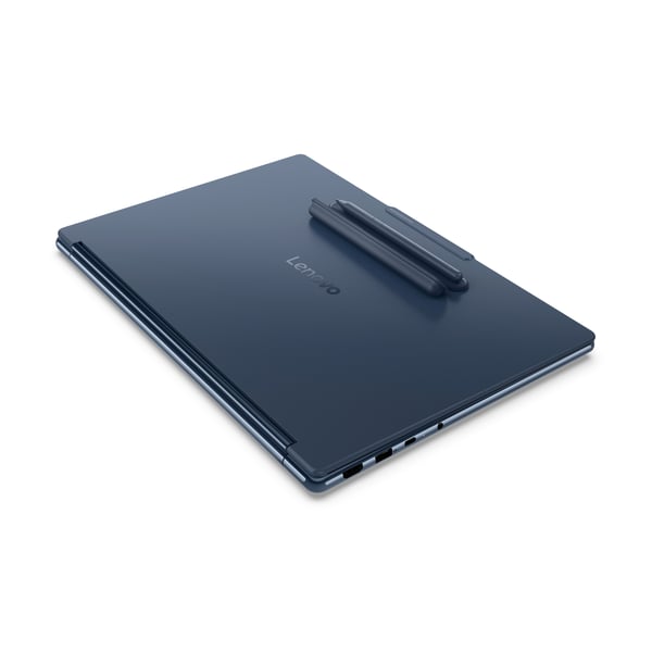 Lenovo Yoga 9 2-in-1 16N1X11 Copilot+ PC NVIDIA RTX Spark N1X Hybrid (2-i-1) 40,6 cm (16") Berøringsskærm 2.8K 32 GB LPDDR5x-SDRAM 1 TB SSD Wi-Fi 7 (802.11be) Windows 11 Home Blå Fransk
