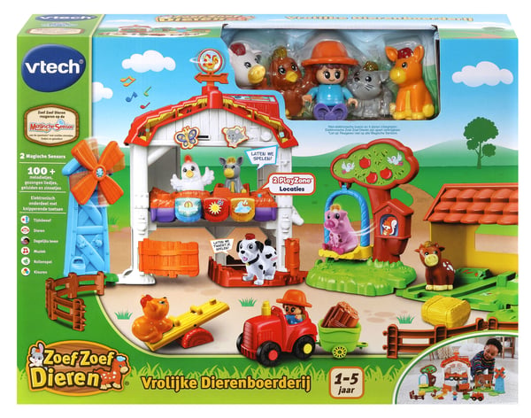 VTech Zoef Zoef Dieren Vrolijke Dierenboerderij